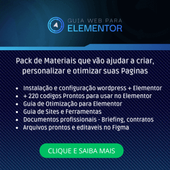 Guia WEB Para Elementor - Transforme suas páginas com nosso pack de materiais: 220 códigos para Elementor, guias e arquivos no Figma