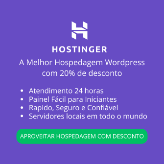 Hostinger - A Melhor Hospedagem Wordpress com 20% de desconto